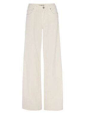 AMO Sabine Wide Leg Pant in Bone NWT